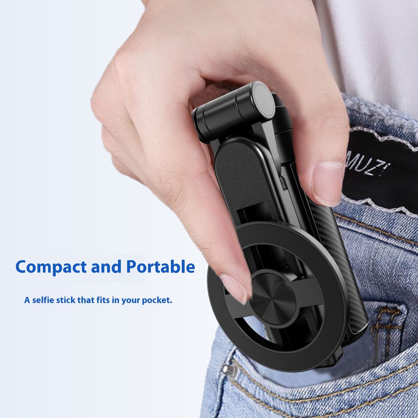 SnapGrip™ – Portable Telescopic MagSafe Phone Stand